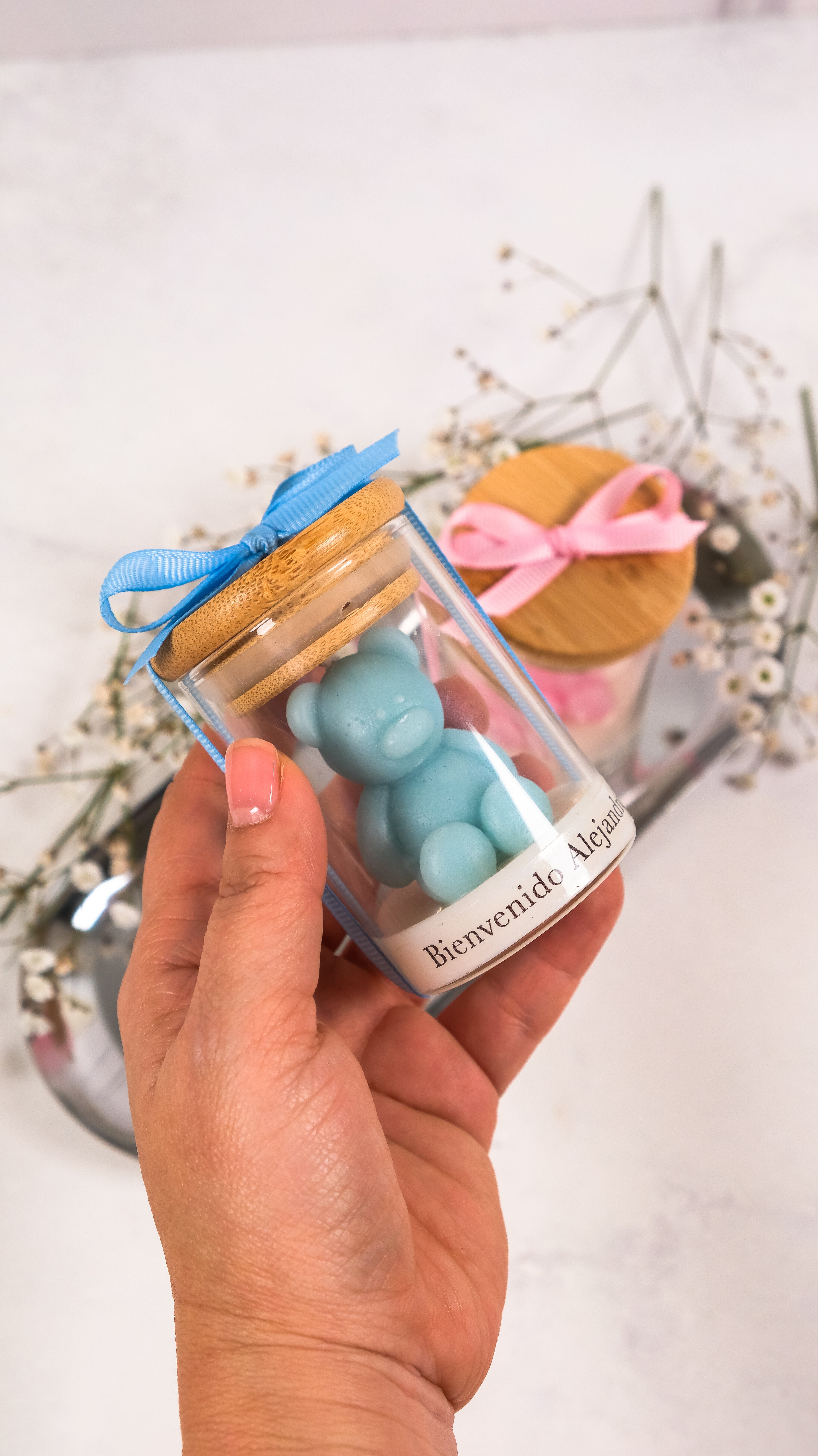 Vela de Oso en Frasco