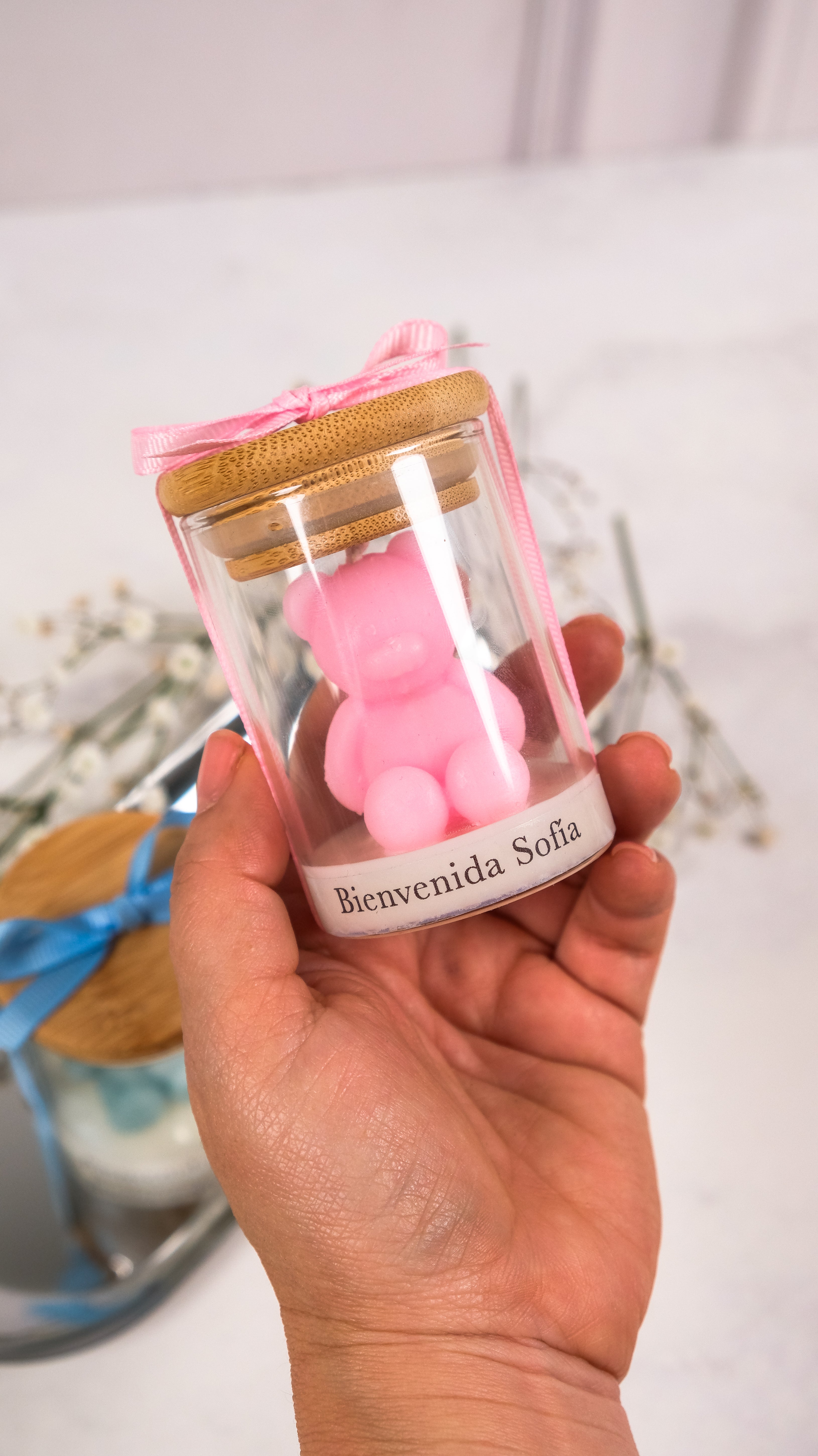 Vela de Oso en Frasco