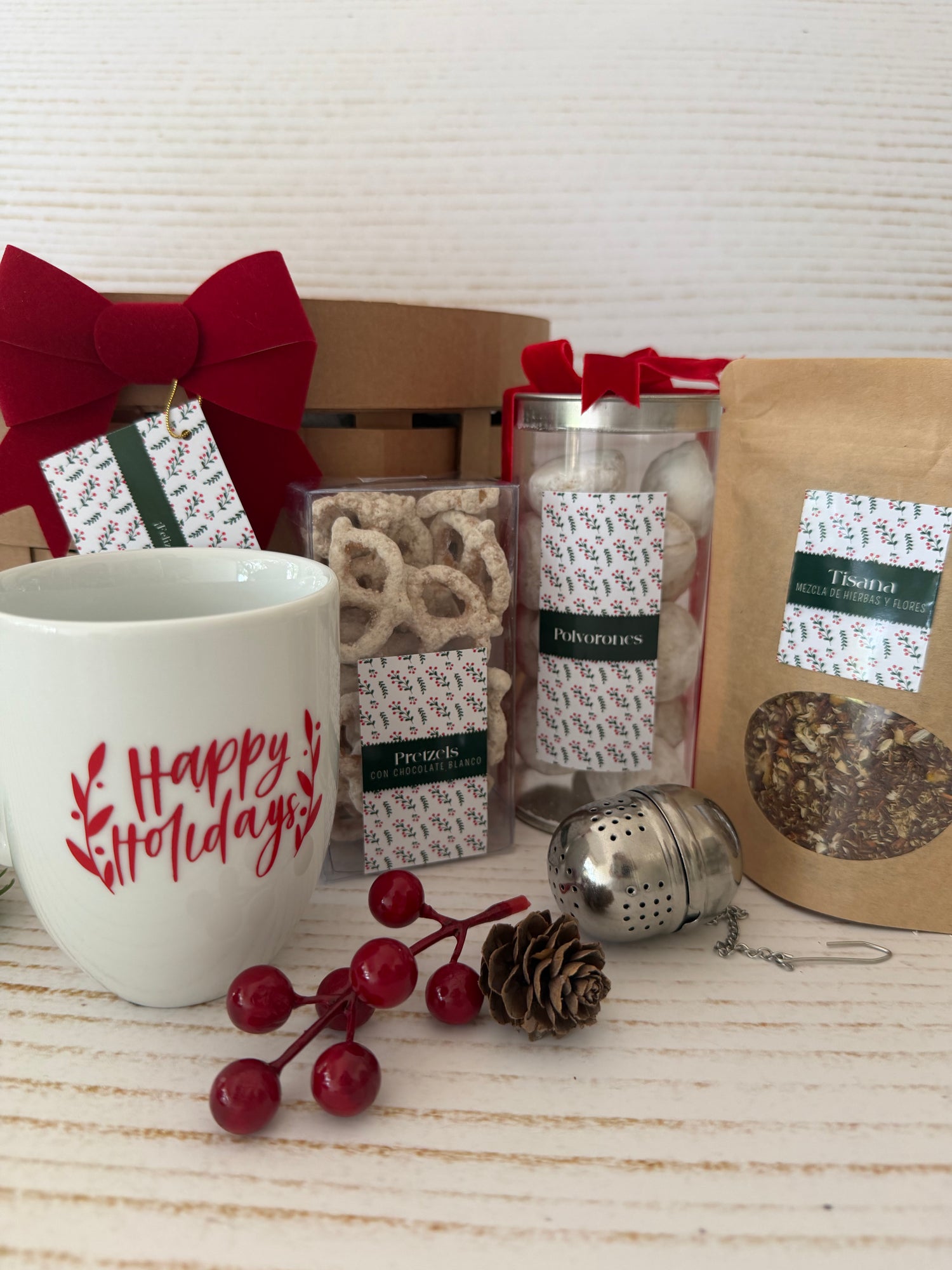 Kit Merry Tea con taza de cerámica